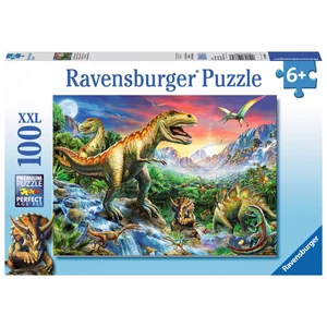 Ravensburger 10665 - Dinoszauruszok bolygója - 100 db-os XXL puzzle