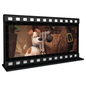 Ravensburger 11213 - A kis kedvencek titkos élete - Max és Duke filmszalag- 108 db-os 3D puzzle