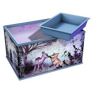 Ravensburger 12084 - Girly Girl Edition - Animal Trend tároló doboz - 216 db-os 3D puzzle
