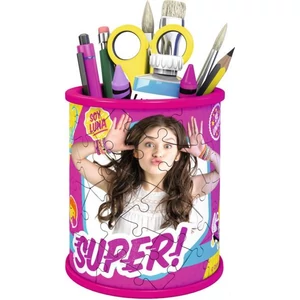 Ravensburger 12095 - Girly Girl Edition - Soy Luna tolltartó - 54 db-os 3D puzzle