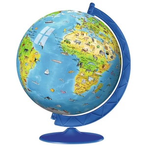 Ravensburger 12338 - Földgömb gyerekeknek - 180 db-os 3D gömb puzzle