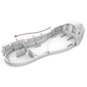 Ravensburger 12549-  Tornacipő USA - 108 db-os 3D puzzle