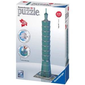 Ravensburger 12558 - Taipei 101 - Taiwan - 216 db-os 3D puzzle