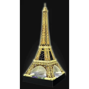 Ravensburger 12579 - Night Edition - Eiffel-torony - 216 db-os 3D puzzle