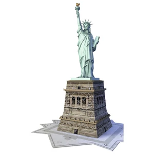 Ravensburger 12584 - Szabadság szobor - New York - 108 db-os 3D puzzle