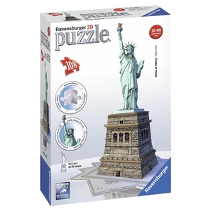Ravensburger 12584 - Szabadság szobor - New York - 108 db-os 3D puzzle