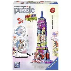 Ravensburger 12599 - Pop Art Edition - Empire State Building - 216 db-os 3D puzzle