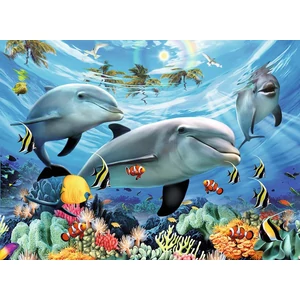 Ravensburger 13052 - Karibi mosoly - 300 db-os XXL puzzle