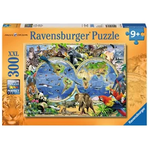 Ravensburger 13173 - A világ állatai - 300 db-os XXL puzzle