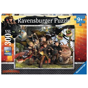 Ravensburger 13198 - Így neveld a sárkányodat  - 300 db-os XXL puzzle