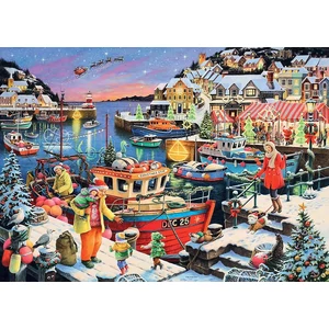 Ravensburger 13991 - Karácsonyra otthon leszek  - 1000 db-os puzzle