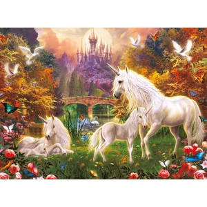 Ravensburger 14195 - Varázslatos egyszarvúak - 500 db-os puzzle