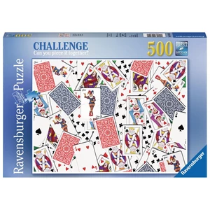 Ravensburger 14800 - Challenge - Kártyapakli - 500 db-os puzzle