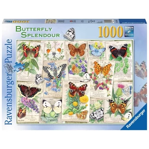 Ravensburger 15261- Tündöklő pillangók  - 1000 db-os puzzle