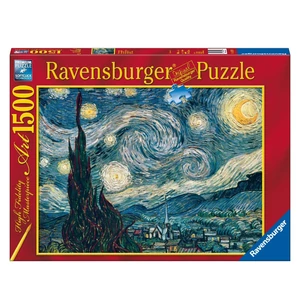 Ravensburger 16207 - Art puzzle - Van Gogh - Csillagos éj - 1500 db-os puzzle