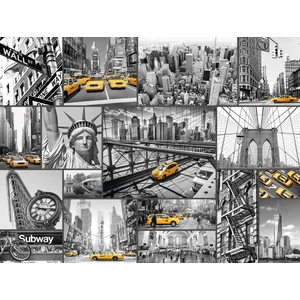 Ravensburger 16354 - New York taxi kollázs - 1500 db-os puzzle