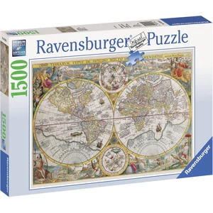 Ravensburger 16381 - Történelmi térkép - 1500 db-os puzzle