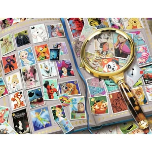 Ravensburger 16706 - Disney bélyeggyűjtemény - 2000 db-os puzzle