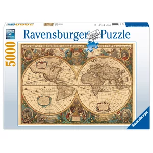 Ravensburger 17411 - Történelmi világtérkép - 5000 db-os puzzle