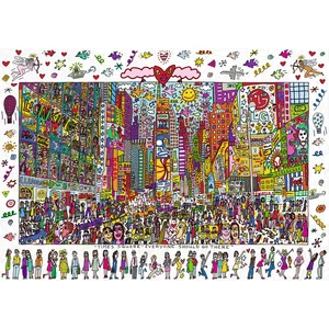 Ravensburger 19069 - James Rizzi - Times Square - 1000 db-os puzzle