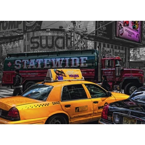 Ravensburger 19443 - Sárga taxi - 1000 db-os puzzle