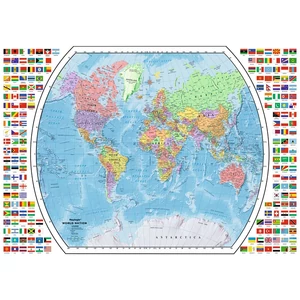 Ravensburger 12000664 - Világtérkép - 1000 db-os puzzle