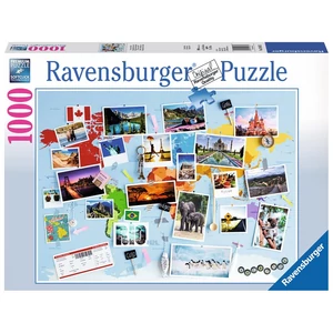 Ravensburger 19643 - Világkörüli út - 1000 db-os puzzle
