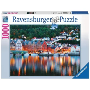 Ravensburger 19715 - Bergen, Norvégia - 1000 db-os puzzle