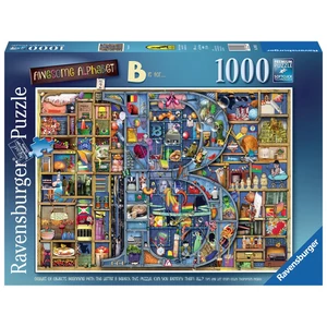 Ravensburger 19828 - Awesome Alphabet - B, Colin Thompson - 1000 db-os puzzle
