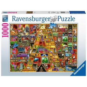 Ravensburger 19891 - Awesome Alphabet - A, Colin Thompson - 1000 db-os puzzle