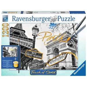 Ravensburger 19935 - puzzle - Touch of Gold - Párizs - 1200 db-os puzzle