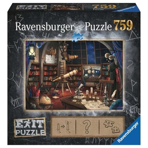 Ravensburger 19950 - A csillagvizsgáló - 759 db-os Exit puzzle 