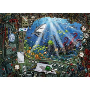 Ravensburger 19953 - A tengeralattjáró - 759 db-os Exit puzzle 