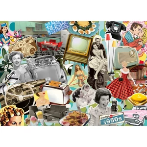 Ravensburger 17387 - The 50 s - 1000 db-os puzzle