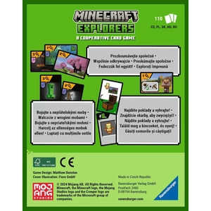 Ravensburger - Minecraft Explorers kártyajáték (22586)