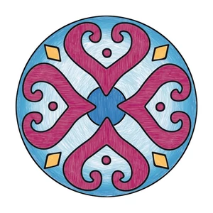 Ravensburger 29903 - Jégvarázs mandala készítő szett