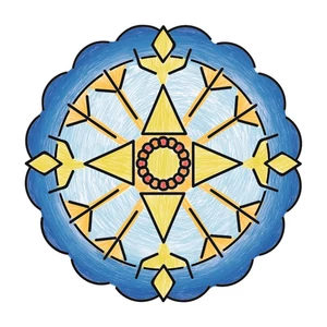 Ravensburger 29903 - Jégvarázs mandala készítő szett