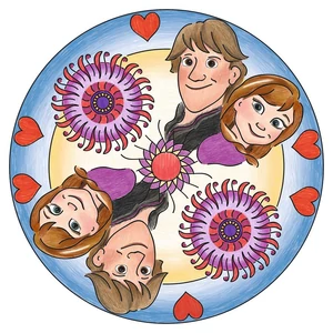 Ravensburger 29903 - Jégvarázs mandala készítő szett