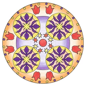 Ravensburger 29903 - Jégvarázs mandala készítő szett