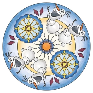 Ravensburger 29903 - Jégvarázs mandala készítő szett