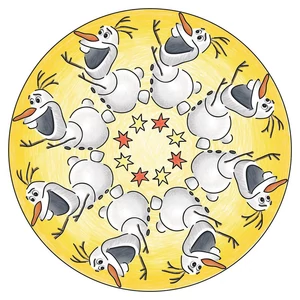 Ravensburger 29903 - Jégvarázs mandala készítő szett