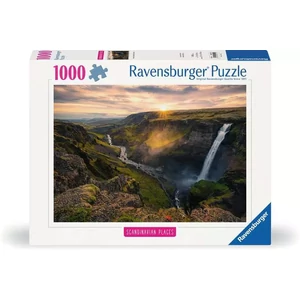 Ravensburger 12000110 - Haifoss vízesés, Izland - 1000 db-os puzzle