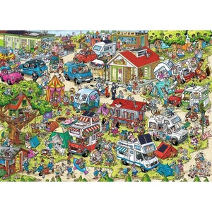 Ravensburger 12000721 - Holiday Resort 1 - The Campsite - 1000 db-os puzzle