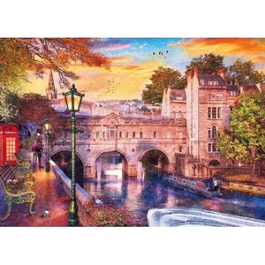 Ravensburger 1000-db-os puzzle - Romanitikus séta Bathban (16955)