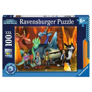 Ravensburger 13379 - Sárkányok - A kilenc birodalom - 100 db-os XXL puzzle
