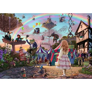 Ravensburger 17482 - Varázslatos cirkusz - 1000 db-os Look and find puzzle