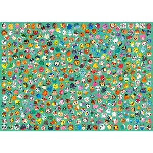 Ravensburger 17454 - Challenge - Animal Crossing - 1000 db-os puzzle