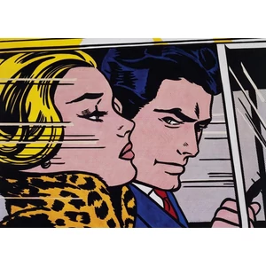 Ravensburger 17179 Art Collection - Roy Lichtenstein - Az autóban - 1000 db-os puzzle