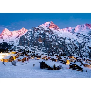 Ravensburger 17316 - Beautiful Mountains - Mürren, Bernese Oberland, Svájc - 1000 db-os puzzle