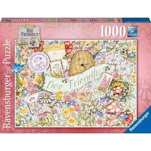 Ravensburger 17619 - Barátságos méhecske - 1000 db-os puzzle